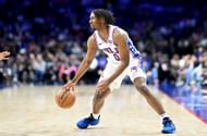 Maxey in action for the 76ers (Image via Getty)